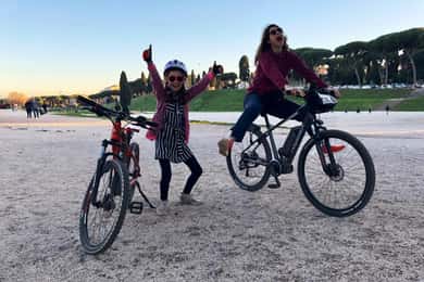 Rom: Appia-Straße E-Bike-Tour Katakomben Aquädukte & Essen+Trinken