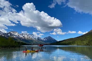 Moose Pass: Kayak Rental on Glacial Trail Lake