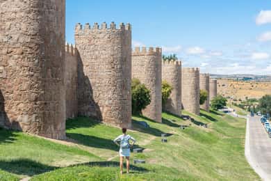 De Madrid: Viagem de 1 dia a Ávila e Salamanca com guia de turismo