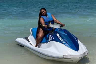Montego Bay: jet ski e praia com transporte particular