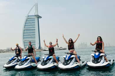 Dubai: Jet Ski Tour of Burj Al Arab with Photos
