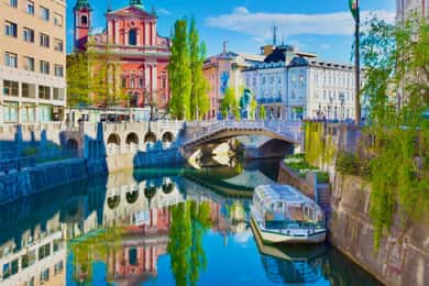 Von Trieste aus: Ganztägige Bustour nach Ljubljana und zum Bleder See