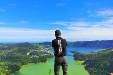 São Miguel West: Sete Cidades und Fogo Tour mit Mittagessen