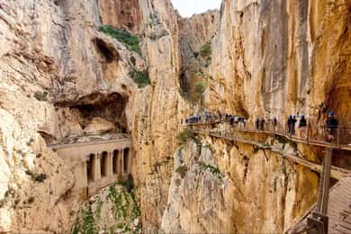Nerja, Torrox o Torre del Mar: excursión de un día al Caminito del Rey