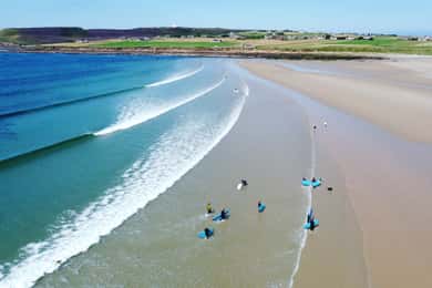 Thurso: Dunnet Beach Surfkurs für Anfänger