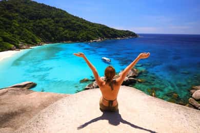 Phuket/Khao Lak: Hurtigbåttur med lunsj på Similan-øyene