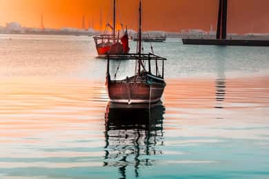 Doha: Traditional Dhow Cruise With Sunset & Skyline View
