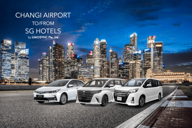 Aeropuerto Changi de Singapur al hotel - Toyota Alphard/Vellfire