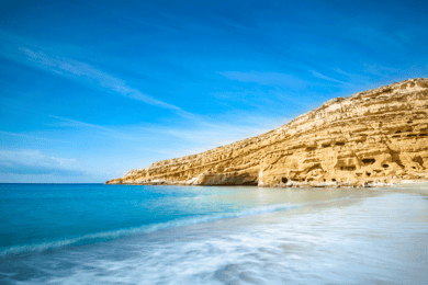 Heraklion: Matala Beach, Hippie Caves, and Gortyn Day Trip