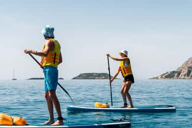 Rhodes: Stegna Beach Stand Up Paddleboarding Lesson
