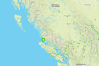 Western Canada Self-Driving Audio Guide English and German
