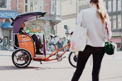 Amsterdã: City Tour com guia particular em Pedicab