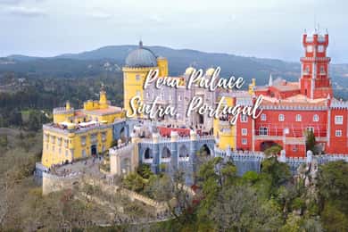 Sintra: Indgangsbillet til Pena-paladset og parken med tuk-tuk-tur