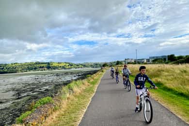 Corcho Recorrido en bici por la Vía Verde del Puerto Bicicleta eléctrica