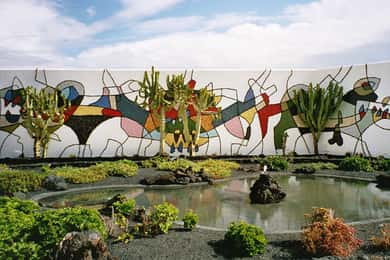 Lanzarote: César Manrique Stiftung und Teguise Markt