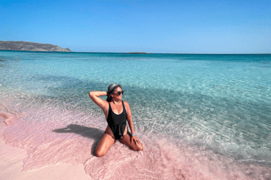 Chania: Elafonisi Bus Trip with Free Time and Stop in Elos
