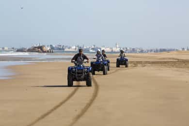 Au départ d'Essaouira : excursion en quad sur la plage avec transfert