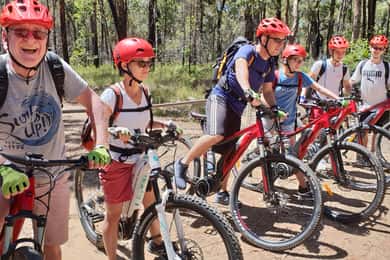 Montanhas Azuis: passeio guiado de bicicleta elétrica pela montanha, labirinto azul