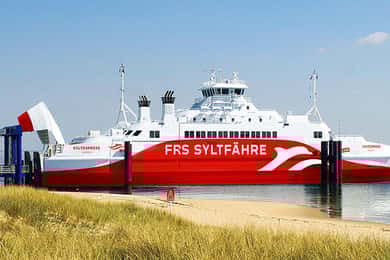 Sylt: balsa de ida e volta ou ida e volta para Rømø, Dinamarca