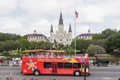 City Sightseeing New Orleans HOHO Bus Tour & Bookable Extras
