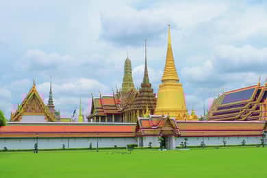 Bangkok: Grand Palace & Wat Pho Halvdags privat tur