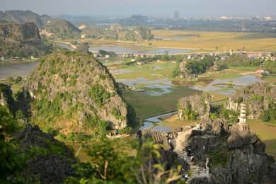 Mua Caves, Tam Coc, and Cuc Phuong National Park 2-Day Tour