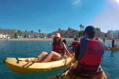 Från Málaga: Maros klippor-Cerro Gordo guidad kajakpaddling
