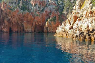 Porto : Visite guidée en bateau des criques de Piana et Capo Rosso