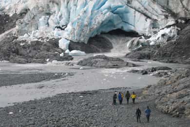 Valdez: Shoup Glacier Kayak Tour with Motor Boat Ride