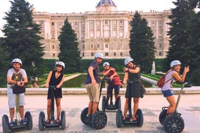 Madrid - Stadskärnan Guidad stadsvandring med segway-tur i stadskärnan