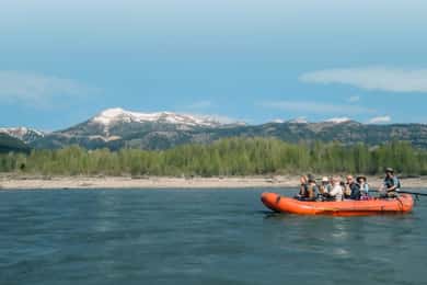 From Jackson Hole: Snake River Float with Scenic Teton Views
