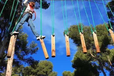 Bosc Aventura Salou: ekstremalne tyrolki