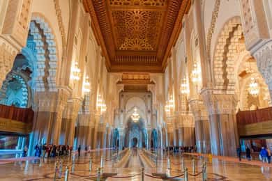 Casablanca: Tour privato guidato con biglietto per la Moschea di Hassan II
