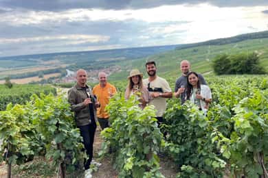 Fra Paris: Champagnetur i liten gruppe med treretters lunsj