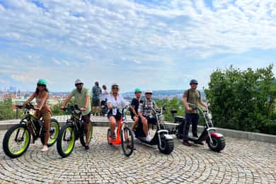 Prague: City Viewpoints Tour by Electric Fat Bike
