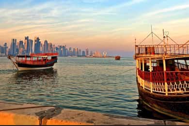 From Doha : Traditional Dhow Cruise with pickup & Drop-off