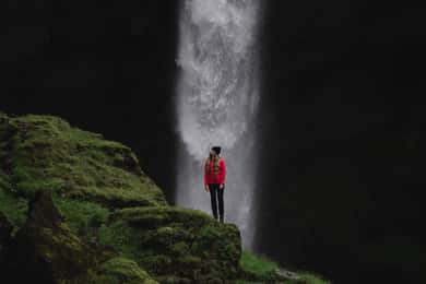 Tour privado por la costa sur, la cueva de hielo y Black Sands