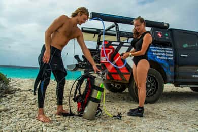 Bonaire: 4 Wheel Drive Beach and Diving Tour