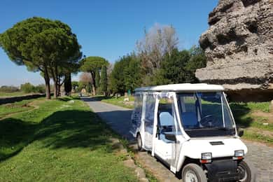 Rom: Appian Way Golf Cart Charter mit Fahrer