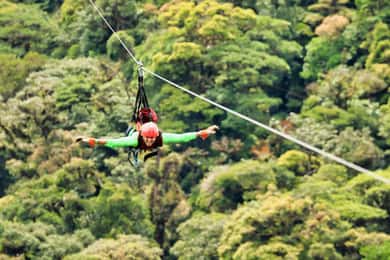 Monteverde: Zip Line, Bridges, and Butterfly Garden Tour