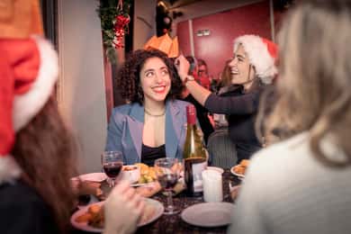 Londres : Dîner-croisière de Noël