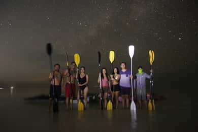 Holbox: sterren en bioluminescent zeeleven kajaktocht