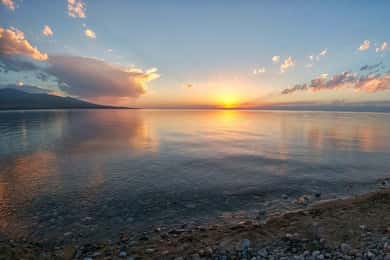 Den enorme og betagende Issyk Kul-sø på 1 dag