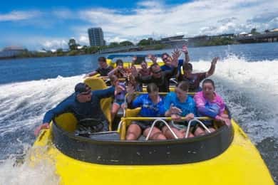 Mackay: Pioneer River Jet Boat Ride: Wettest ride in Aus