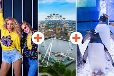 Madame Tussauds, London Eye & SEA LIFE Kombiticket