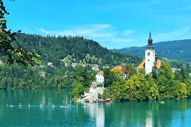 From Ljubljana: Lake Bled and Postojna Cave Day Trip