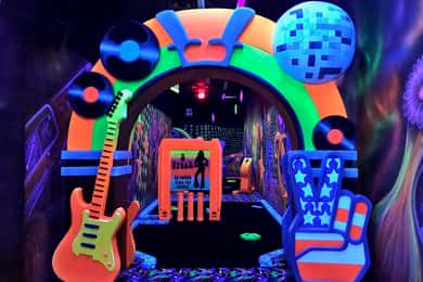 Mall of America: Rock of Ages Blacklight Mini Golf Ticket