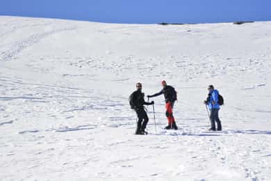 Sierra Nevada: snötur på 3.000 meters höjd