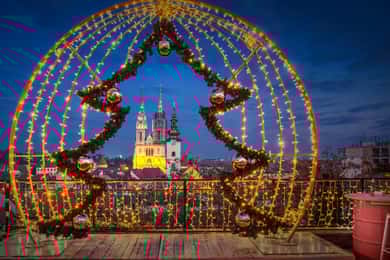 Zagreb: Excursão a pé de Natal