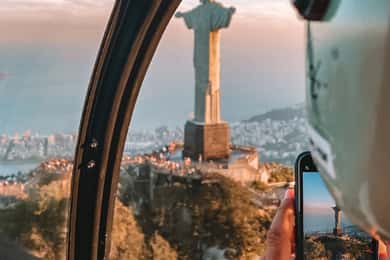 Rio De Janeiro : Private Helicopter Tour Christ the Redeemer